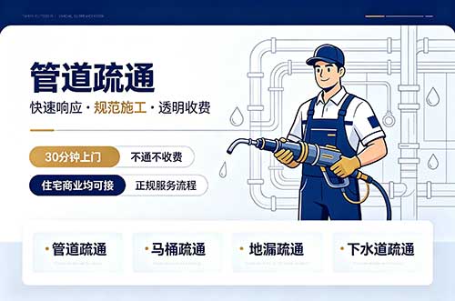 商洛管道疏通