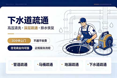 商洛下水道疏通
