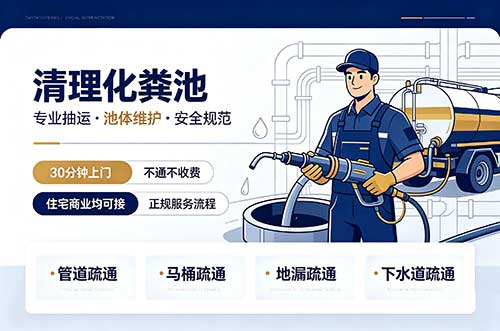 商洛清理化粪池